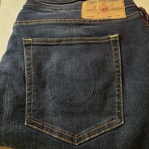 True Religion Men's Indigo Relaxed Jeans